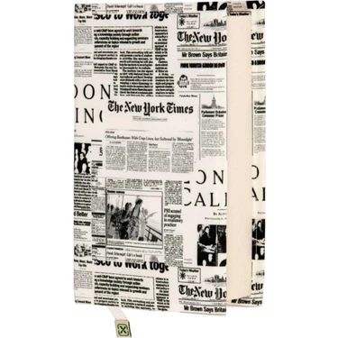 Kitap Kılıfı - Gazete (M -