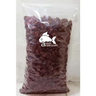 Atılım Akvaryum Bitkili Akvaryum Kumu 2.5 kilo Kahverengi Lav Kırığı Doğal Taş Kullanım