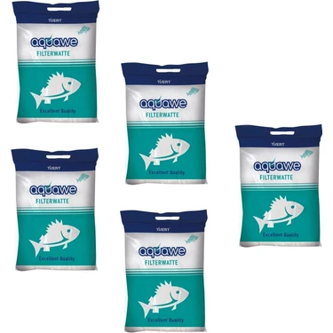 Tisertt Tisert Aquawe Filterwatte Akvaryum Su Filtre Elyafı 50 gr 200X20 cm (5