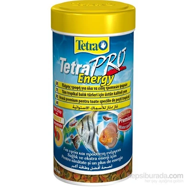 Tetra Pro Energy Crisps Tropikal Balıklar İçin Enerji Sağlayan 250 Ml Yüksek Kalite