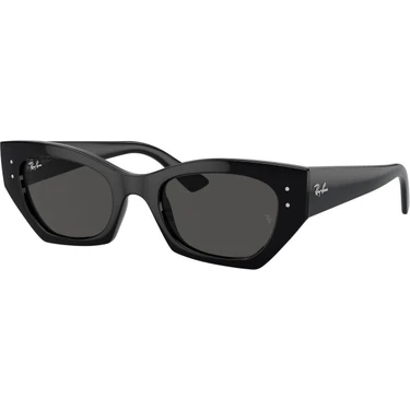 Ray-Ban RB4430 Kadın Güneş Gözlüğü Siyah Organik Cam ve Kemik Çerçeve ile Şık