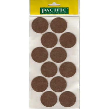 Hamadex 40 mm Yapışkanlı Keçe Mobilya Ayağı Koruyucu – 12'li Paket (Masa, Sandalye, Koltuk, Sehpa,