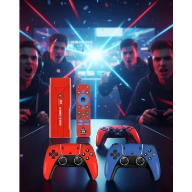 Zero Land Storozde Retro Android Game Stick 64GB 10K Hd Çift Kişilik Oyun
