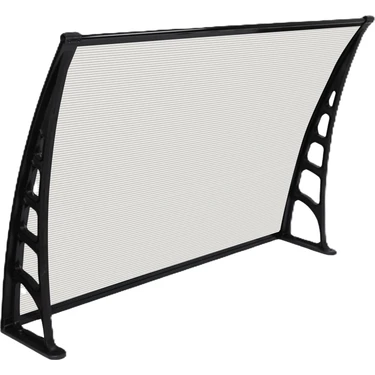 Gardenplast Crocus Kapı Pencere Üstü Pratik Sundurma 80x120  cm 