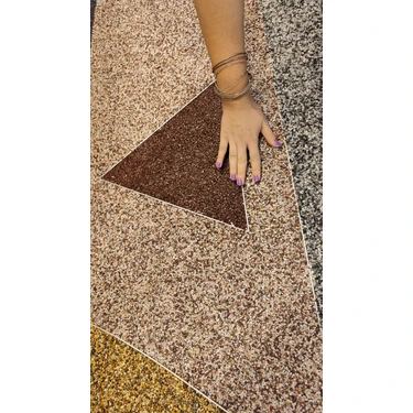 Isopave Bordo Taş Halı Kendin Uygula Kiti - Kolay Uygulama Stone Carpet Seti (İç/Dış Mekan
