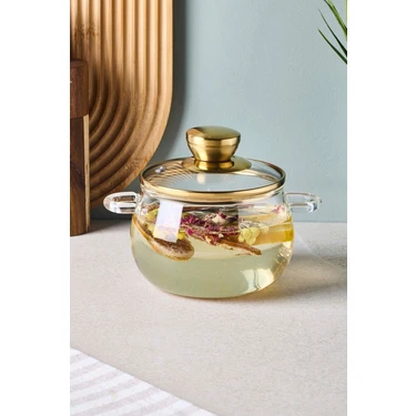Roy Gold 800 ml Borosilikat Cam