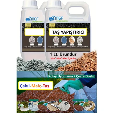 Mgf Taş, Çakıl, Kabuk Bağlayıcı Sabitleyici Yapıştırıcı Taş