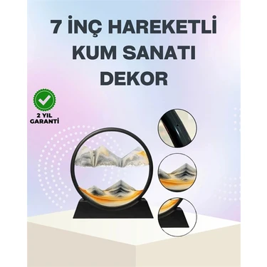 Pileli Store Zihin Açıcı Kum Manzarası – 3D Dinamik Kum Tablosu, Dekoratif, Dönüştükçe Yenilenen