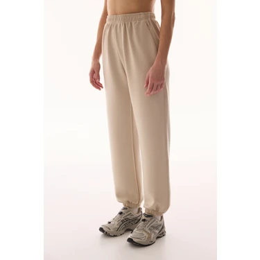 Penti Bej İpeksi Dokunuş Silky Touch Yüksek Ayarlanabilir Bel Jogger Eşofman