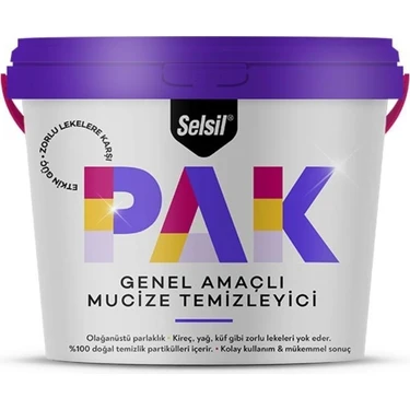 Selsil Pak Genel Amaçlı Mucize Temizleyici 500