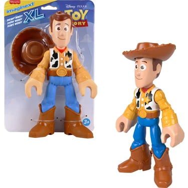 Imaginext® Toy Story Xl Woody Figürü | Disney ve Pixar Oyuncak Hikayesi'nden Ilham Alan 24 Cm'lik