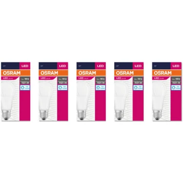 Osram Led Value 13W Beyaz Işık E-27 1521lm Ampul 5 lü