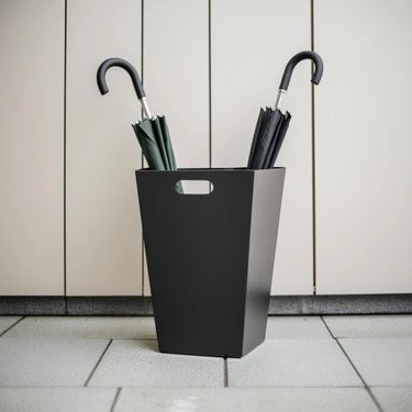 DEQQU Terraguard Metal Şemsiyelik Paslanmaz - 35.5cm (Kıvırcık Paspas