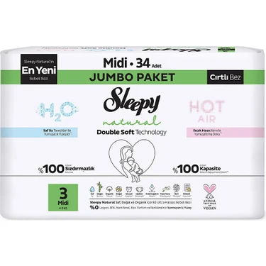 Sleepy Natural Double Soft 3 Beden 34