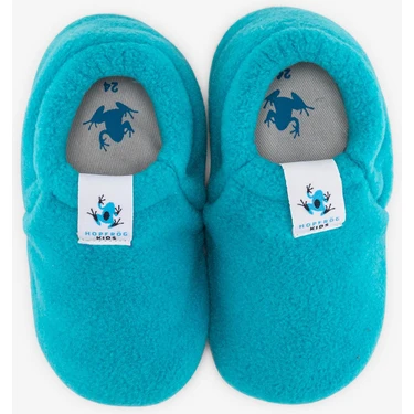 Polar Fleece Turkuaz Polar Barefoot Patik (Hediye