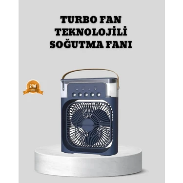 Twin Store Sessiz Çalışan Turbo Fan Güçlü Hava Akışlı Masa Üstü