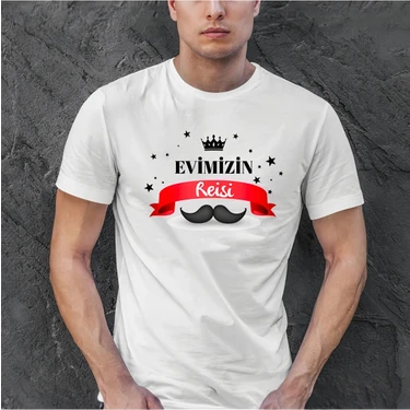 Beta Moda Hub Babalar Günü Baskılı T-Shirt -