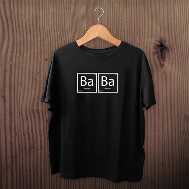 Beta Moda Hub Babalar Günü Baskılı T-Shirt -