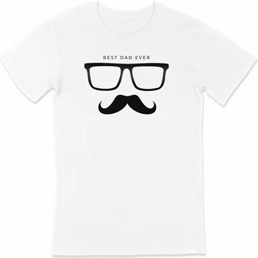 Beta Moda Hub Babalar Günü Baskılı T-Shirt -