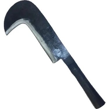 Sürmene Demir Saplı Orak - 43 cm Uzunlukta Geleneksel Tahıl