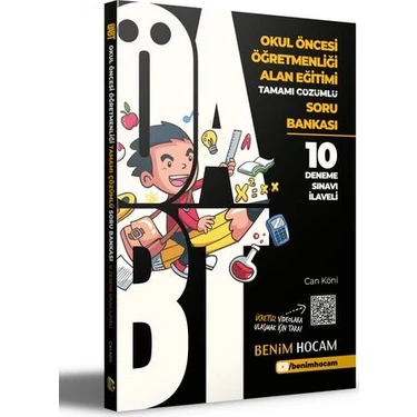 Benim Hocam Yayınları 2021 ÖABT Okul Öncesi Öğretmenliği Alan Eğitimi Tamamı Çözümlü 10 Fasikül