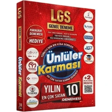 Ünlüler Karması 8. Sınıf Lgs Ünlüler Karması 10 Lu