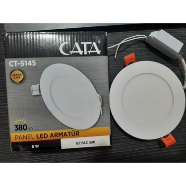 Cata CT-5145 6W LED Panel Armatür Beyaz