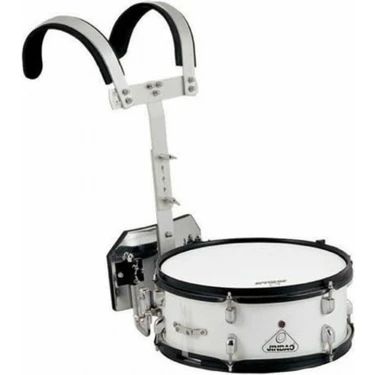 Jinbao 14''X5,5'' Bando Trampeti Beyaz Renkli Vurmalı Çalgılar için Dayanıklı Tasarım JBMP1455