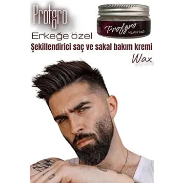 Profgro Erkeğe Özel Şekillendirici Saç & Sakal Bakım Kremi Hem Bakım Yap Hem Şekil