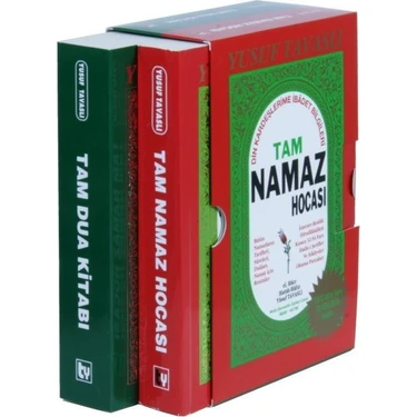Tavaslı Yayınları Yusuf Tavaslı Tam Namaz & Tam Dua Kitabı 2 Kitap Seti Mesleki Hazırlık İçin