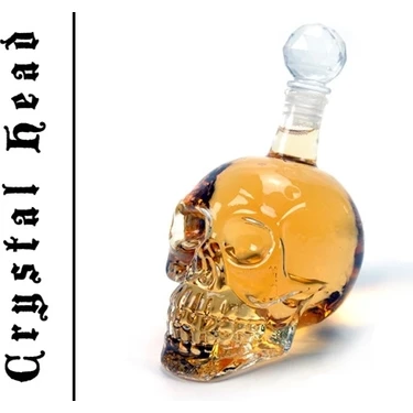 SHC4200 Crystal Head Kuru Kafa Cam Şişe 350