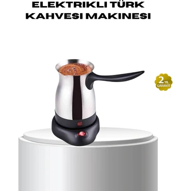 Nexgen Paslanmaz Çelik Elektrikli Cezve 800W 6 Fincan