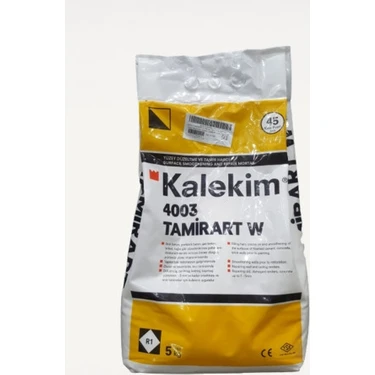 Kalekim 4003 Tamirart W Beyaz Tamir ve Sıva Harcı  (Iç ve Dış Mekanda