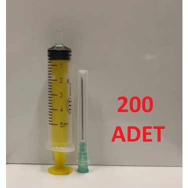 TTT World 5 cc ( 5 ml ) Yeşil Uçlu