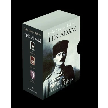 Remzi Kitabevi Tek Adam 3 Cilt Takım Şevket Süreyya Aydemir Normal Boy Ciltsiz 2020