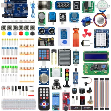 Kids Maker Arduino Set 292 Parça STEM Eğitimine Uygun Malzeme Kutulu Başlangıç