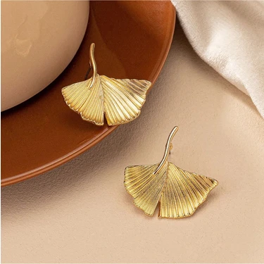Aurrari Gold Ginkgo Yaprağı