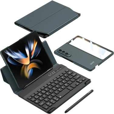 Twin Store Universal Universal Kılıf Fold Klavye - Koyu
