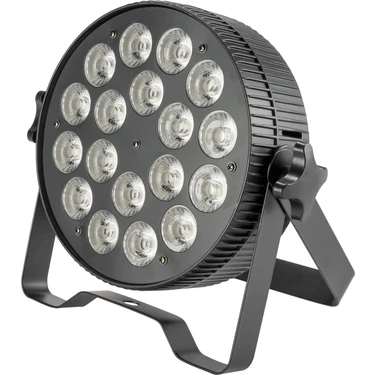Flash Slım LED Par Spot 18X12W Rgbwauv 6in1 Tiyatro, Sahne Show