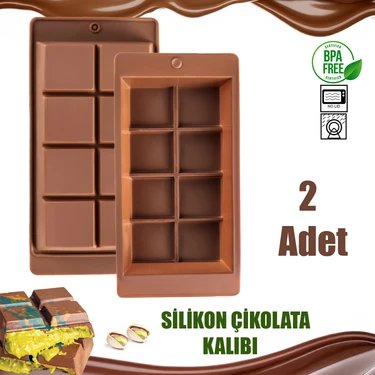 Porsima Mys Çikolata Kabı Dubai Silikon, Çikolata Yapma Kalıbı Bpa Free Pratik Çikolata Kabı 2
