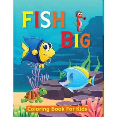 Delixa Fish Coloring : 120 Fish Amazing Coloring Toddlers, , Preschool, Birthday, Or Christmas Gift