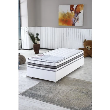 Asroyallüks Nano Full Ortopedik Yaylı Yatak Ölçü Seçenekli, Çift Taraflı Kullanım (20