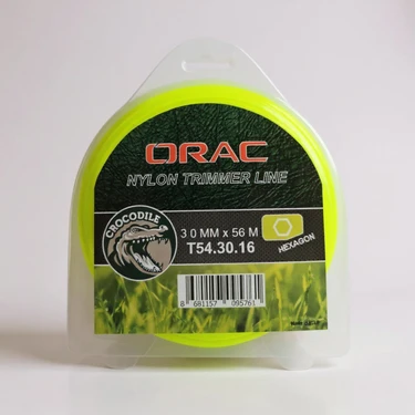 Orac 3,00 mm 56 Metre Altı Köşe Sarı Tırpan