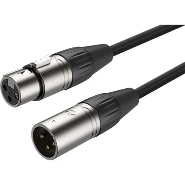 Roxtone RX-K12103 3 Metre Xlr Erkek - Xlr Dişi Mikrofon