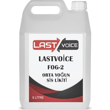 Lastvoice Fog-2 Sis Makinesi Likiti Sıvısı 5 Litre