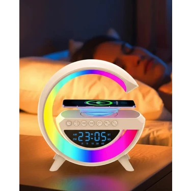 SHC4200 Rgb Işıklı Kablosuz Hoparlör Bluetooth USB Fm Tf Kart