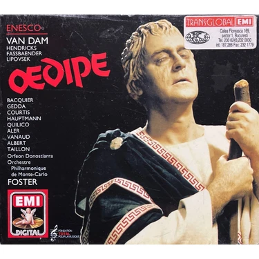 Plak İstasyonu (Plak Değildir CD Dir) CD Oedipe Açılmamış Jelatininde Double