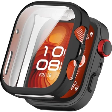 Huawei Watch Fit 4 Uyumlu Kasa ve Ekran Koruyucu 360 Tam Koruma Kılıf