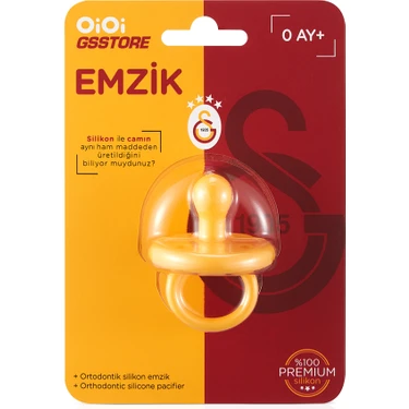 Gs Store Galatasaray Silikon Emzik Tekli 0+ Ay