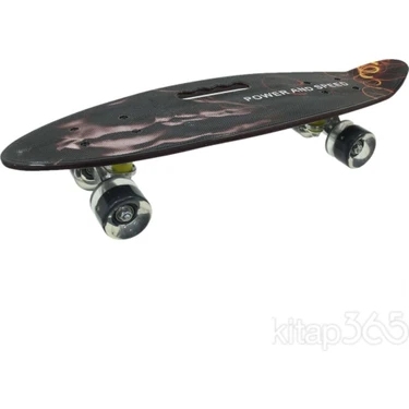 SHC4200 885 Desenli Orta Boy Işıklı Kaykay 60